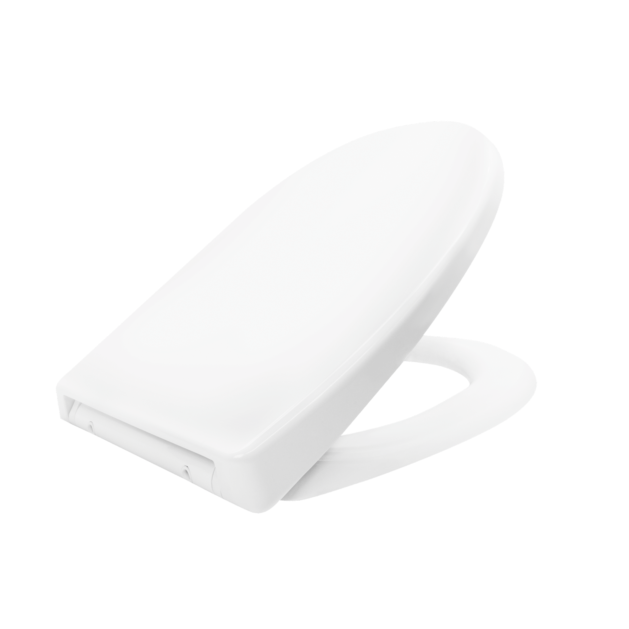 WC-Sitz 'Antibakteriell' mit Absenkautomatik weiß Duroplast