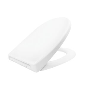 WC-Sitz 'Antibakteriell' mit Absenkautomatik weiß Duroplast