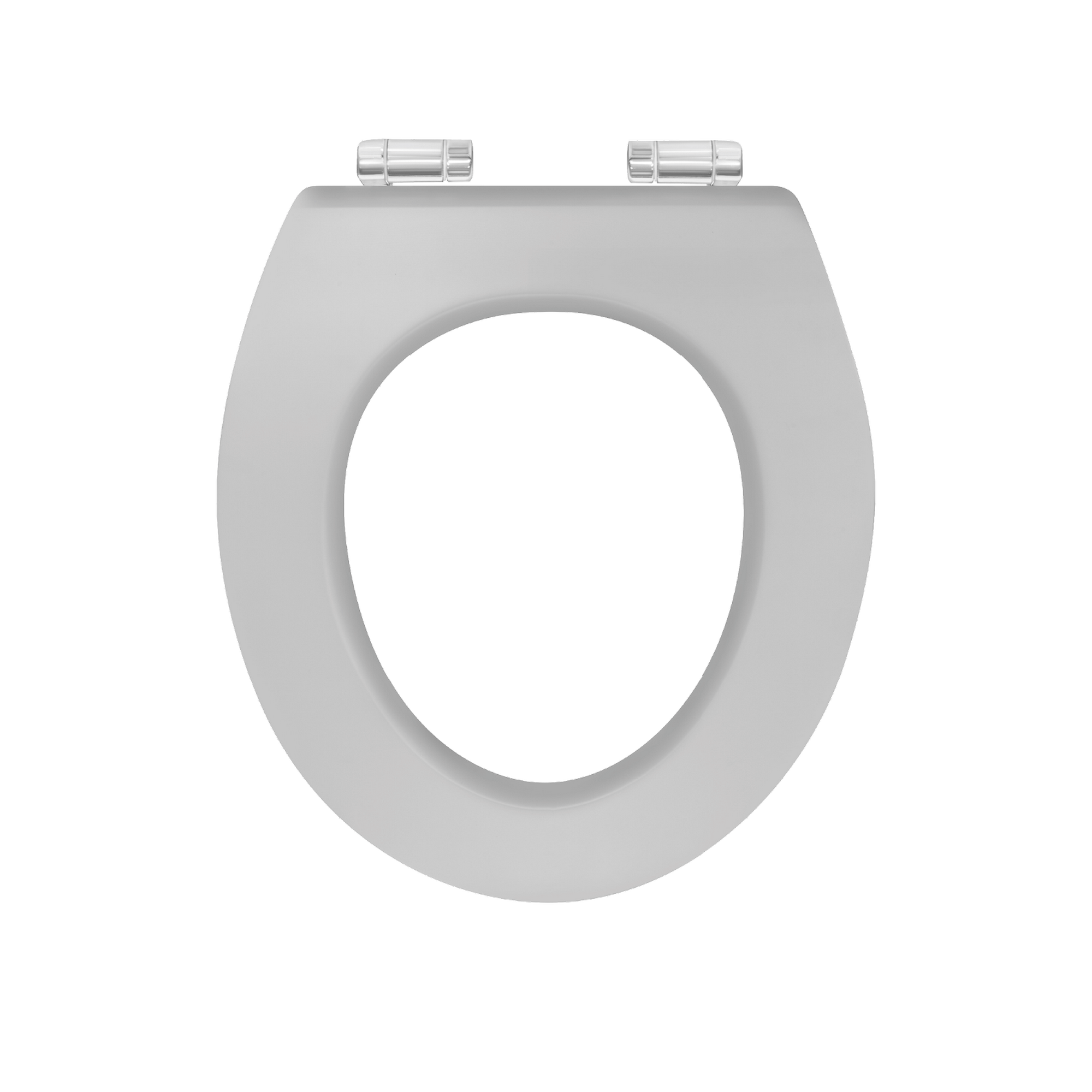 WC-Sitz 'Zement' mit Absenkautomatik betongrau Holzkern