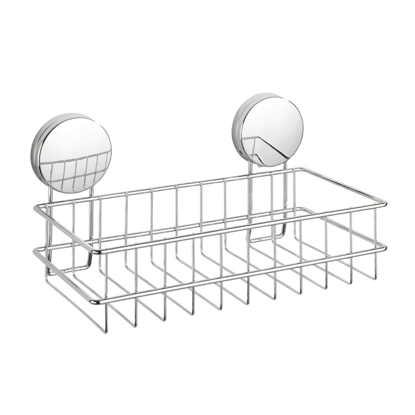 Metallkorb mit Saugnäpfen
