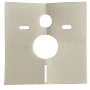 Schallschutzplatte für Wand-WC und Bidet