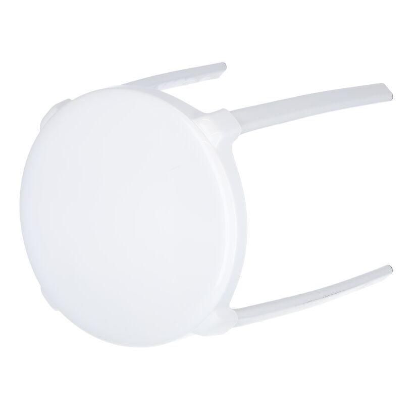 Badhocker weiß 43 x 46 cm