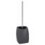 Schwarze WC-Garnitur Twist