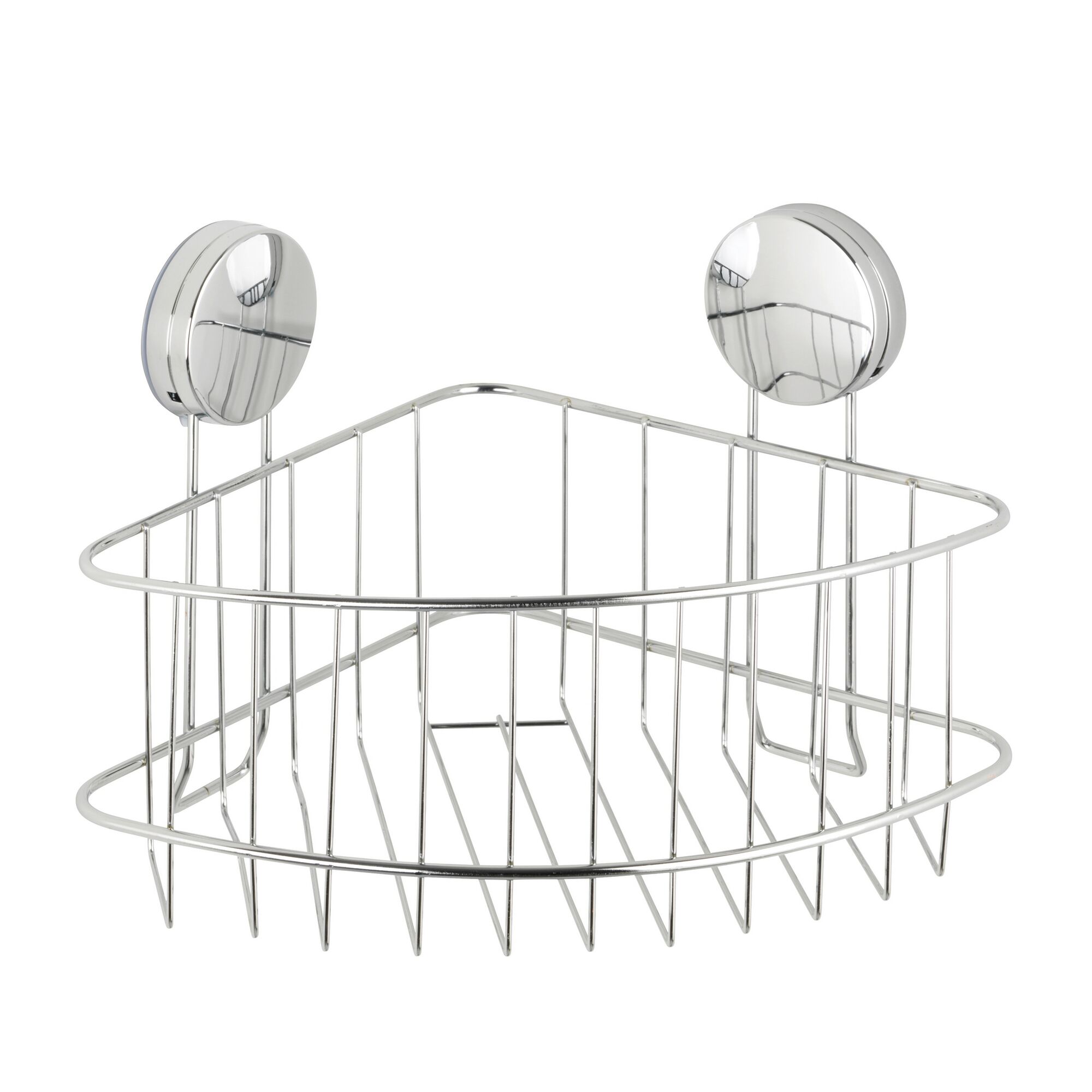 Eck-Duschkorb mit Saugnäpfen