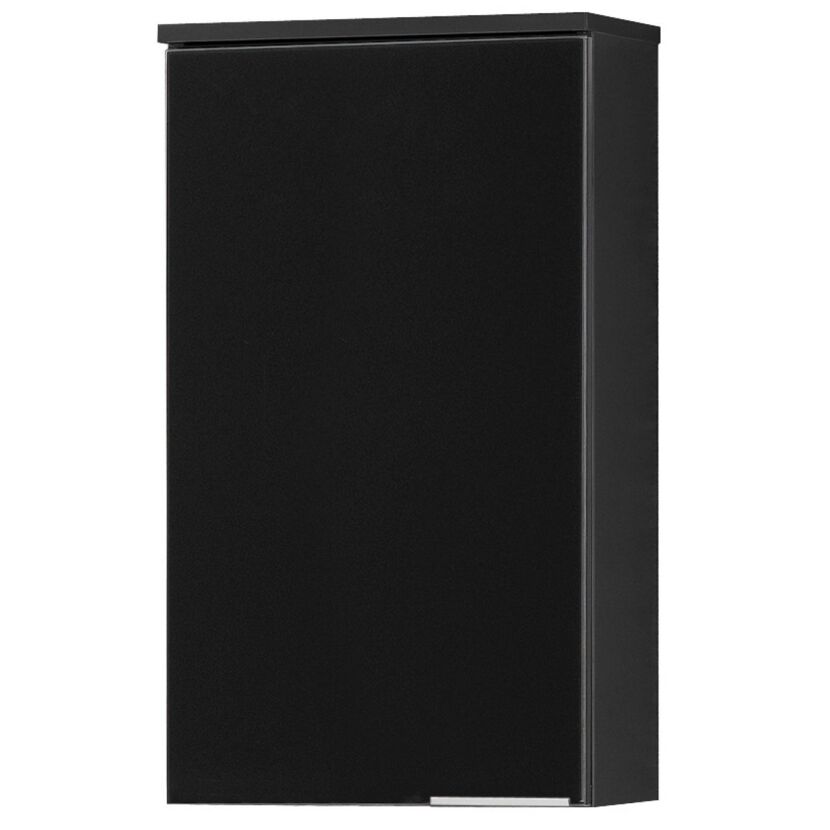 Schwarzer Hängeschrank