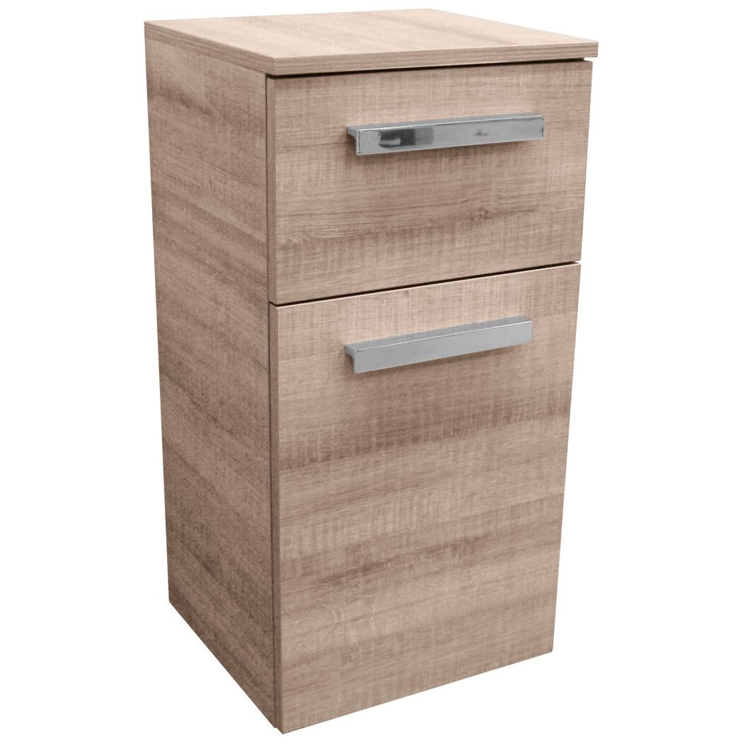 Hängeschrank A-VERO US 1T/1Sch   35x69x32 Eiche/weiß