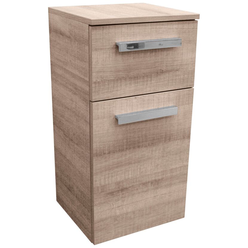 Hängeschrank A-VERO US 1T/1Sch   35x69x32 Eiche/weiß
