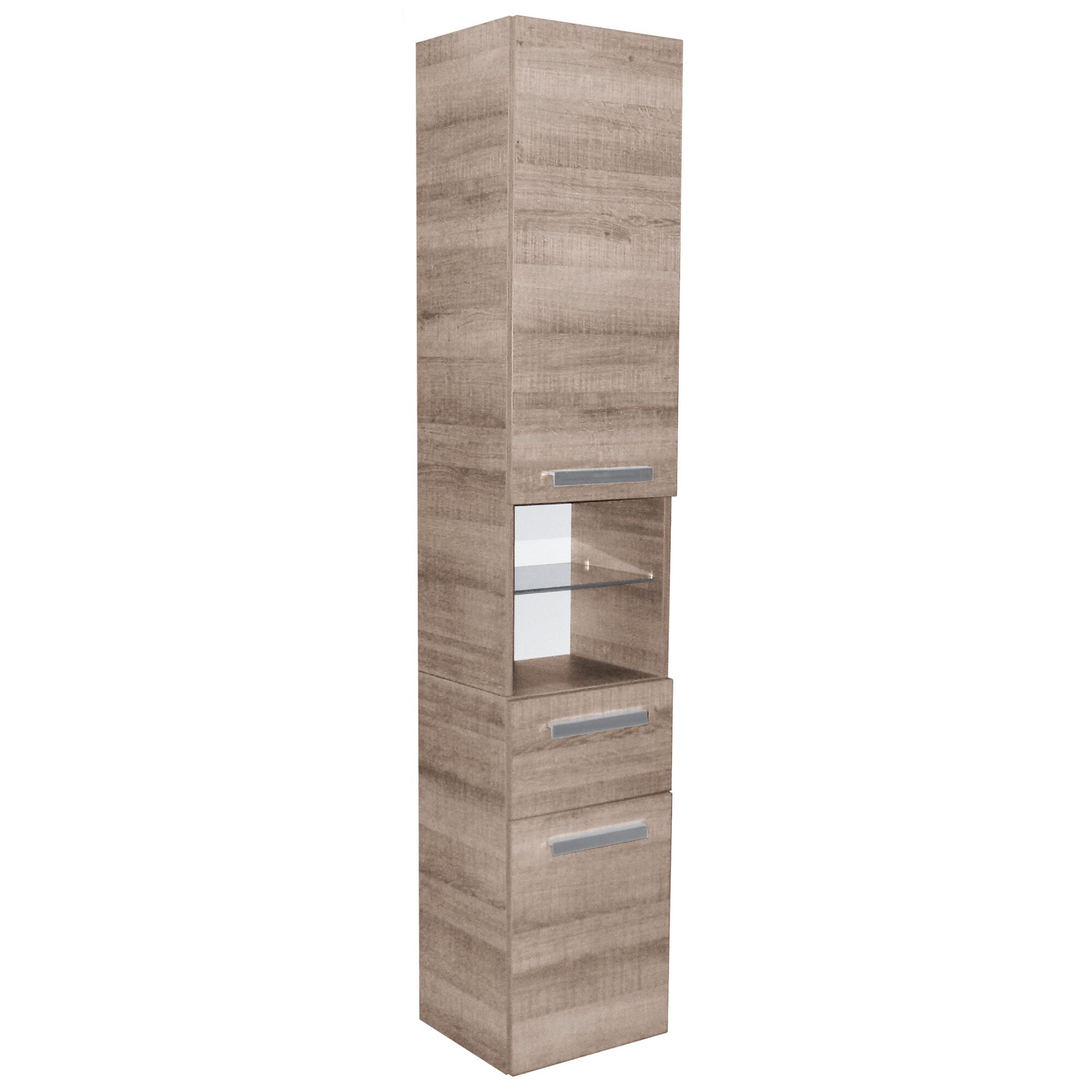 Hängeschrank A-VERO HS 2T/1S Eiche Weiss