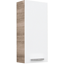 Hängeschrank 'A-Vero' braun, weiß foliert 35 x 79,5 x 21,5 cm