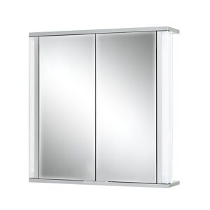 LED-Spiegelschrank 'Marno' weiß 65 x 66 x 15 cm