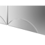 Spiegelschrank 'DekorALU' aluminiumfarben Hochglanz 65,5 x 68 x 15,3 cm