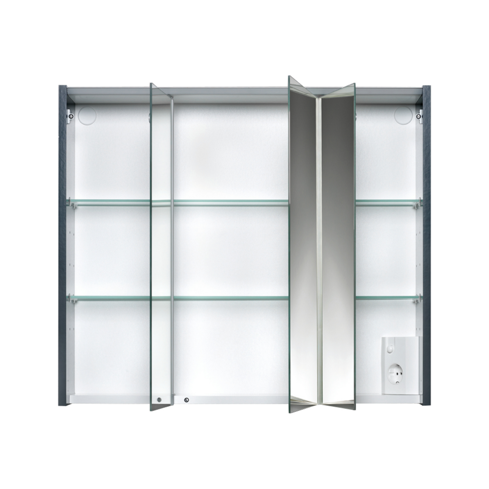 Spiegelschrank 'Arbo' anthrazit matt 73 x 62,7 x 15,7 cm + product picture