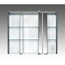 Spiegelschrank 'Arbo' anthrazit matt 73 x 62,7 x 15,7 cm