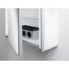Badezimmerschrank mit Steckdose und Ablage