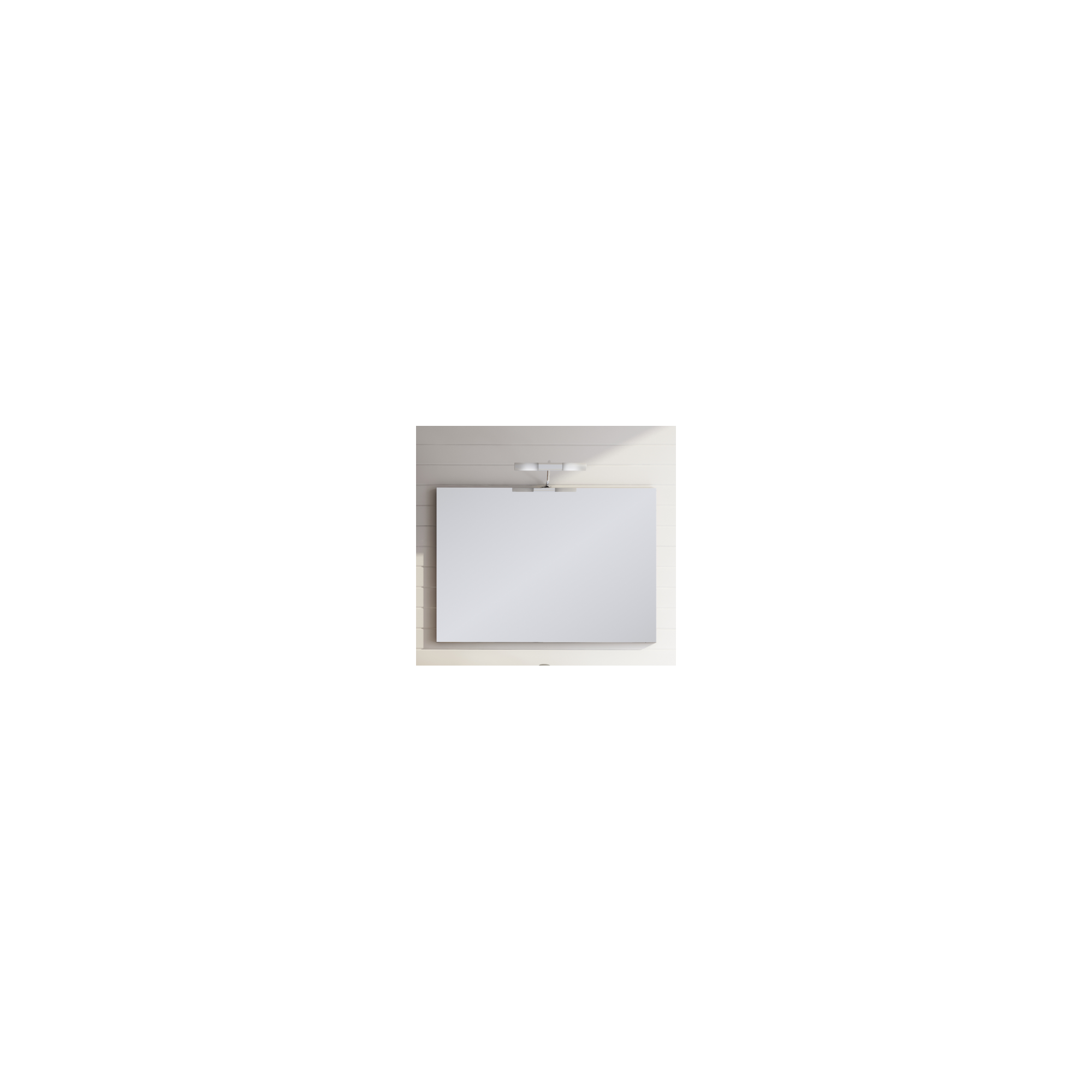 Spiegel 'Ramos' Halogenbeleuchtung rechteckig 80 x 60 cm 0409-200113Z + product picture