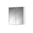 Verkleinertes Bild von LED-Spiegelschrank 'Joba' weiß 63 x 68 x 23,5 cm