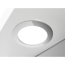 LED-Spiegelschrank 'Trava' aluminiumfarben matt 75 x 65 x 22 cm