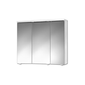 LED-Spiegelschrank 'Trava' weiß 75 x 65 x 22 cm