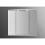 LED-Spiegelschrank 'Doro' weiß Hochglanz 67,4 x 60 x 22 cm