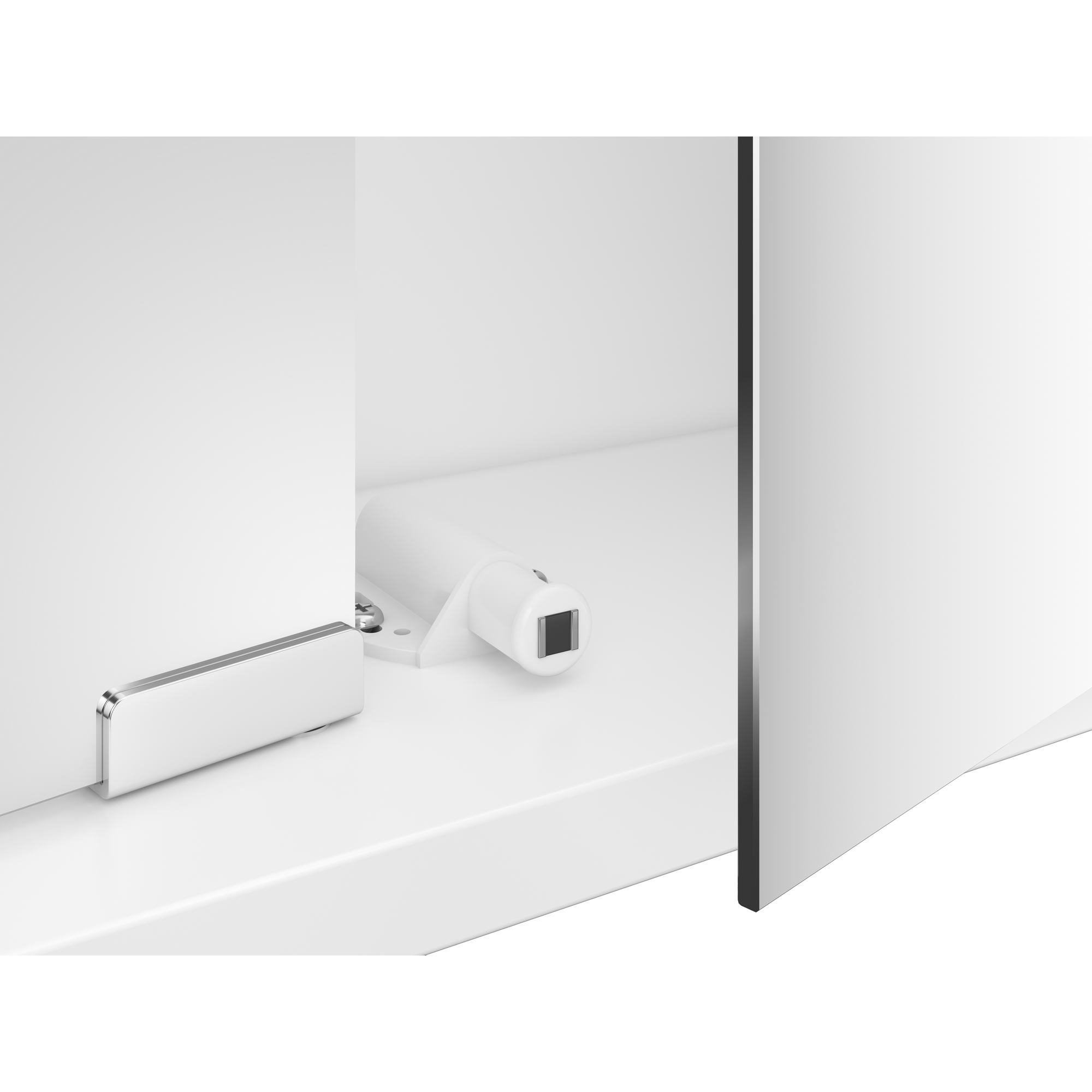 LED-Spiegelschrank 'Doro' weiß 67,4 x 60 x 22 cm + product picture