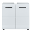 Waschbeckenunterschrank 'Gloss' weiß Hochglanz 60 x 57 x 31 cm