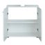 Waschbeckenunterschrank 'Gloss' weiß Hochglanz 60 x 57 x 31 cm