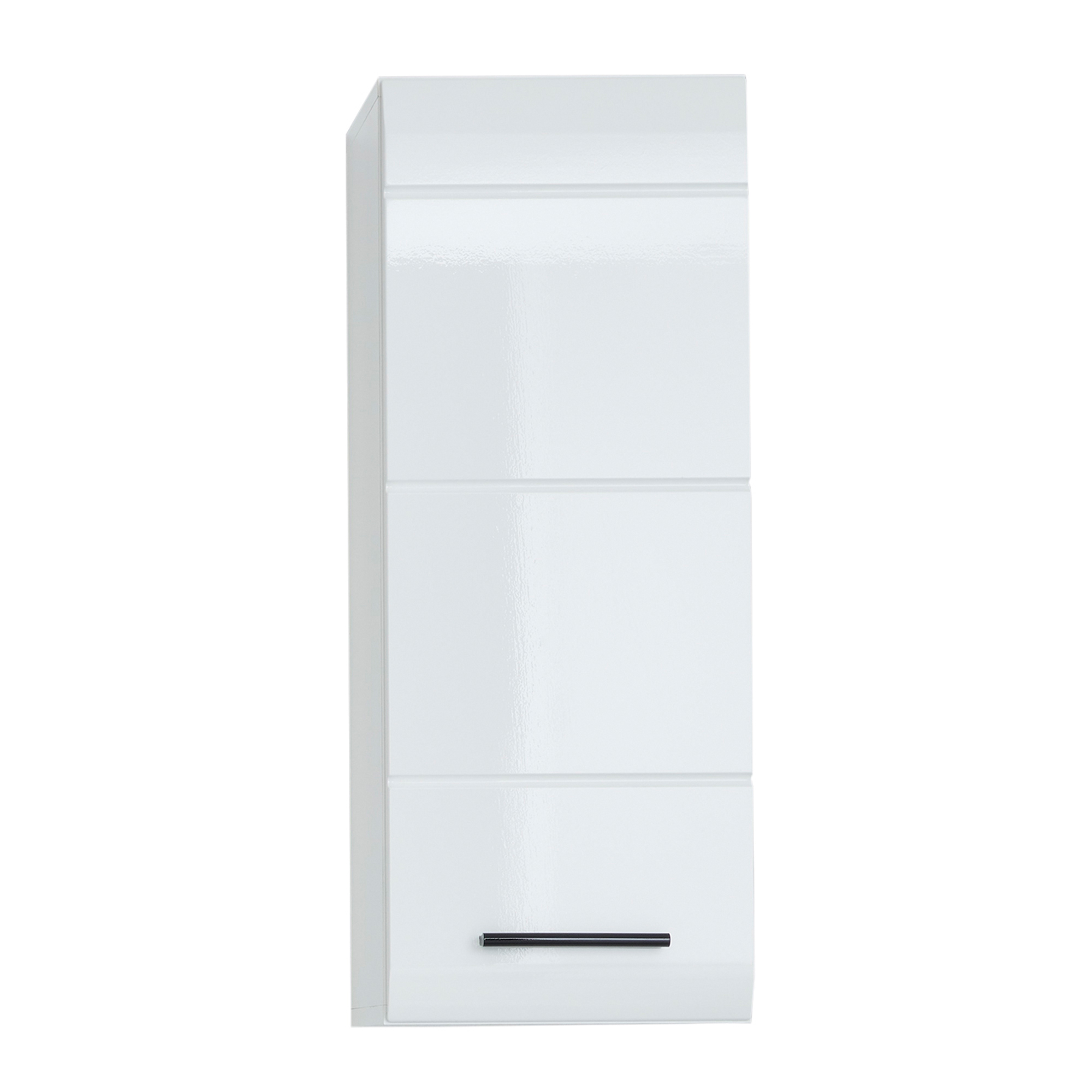 Hängeschrank 'Gloss' weiß Hochglanz 30 x 77 x 23 cm