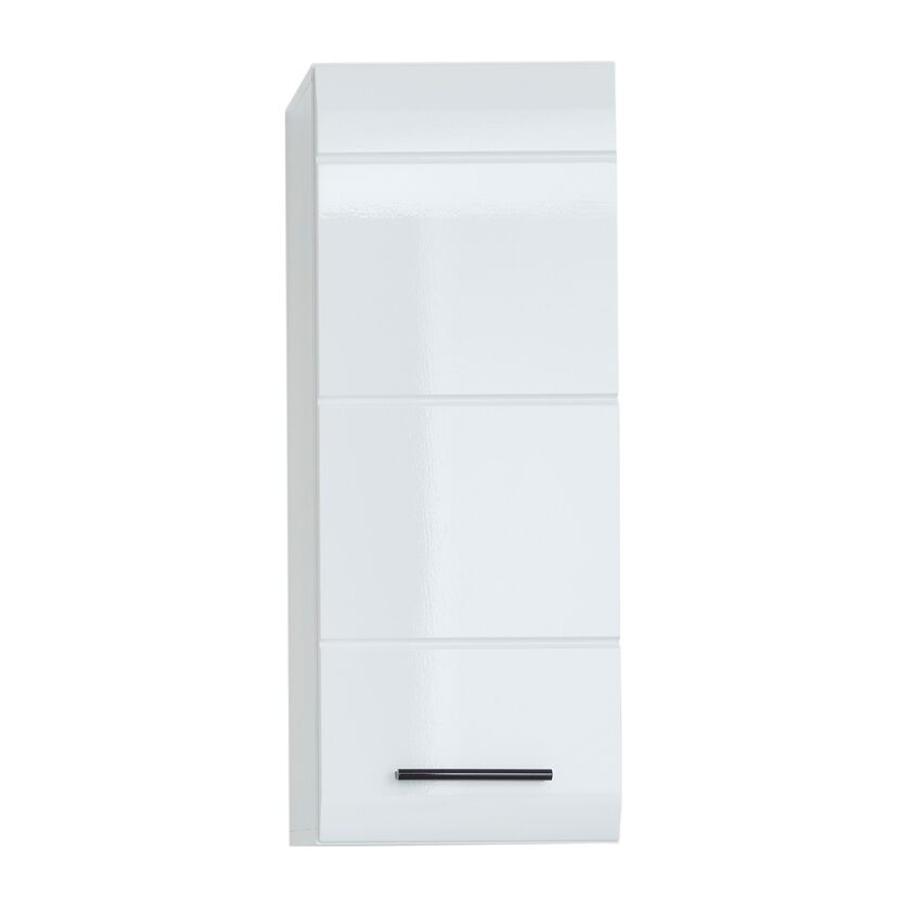 Hängeschrank 'Gloss' weiß Hochglanz 30 x 77 x 23 cm