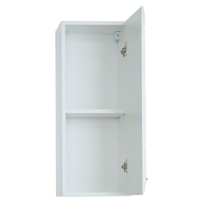 Hängeschrank 'Gloss' weiß Hochglanz 30 x 77 x 23 cm