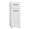 Standschrank 'Gloss' weiß Hochglanz 30 x 79 x 31 cm