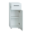 Standschrank 'Gloss' weiß Hochglanz 30 x 79 x 31 cm