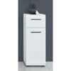 Standschrank 'Gloss' weiß Hochglanz 30 x 79 x 31 cm