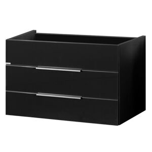 Waschbeckenunterschrank 'Kara' anthrazit matt 79,5 x 59 x 49 cm