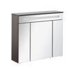 Spiegelschrank KARA SPS LED anthra 80x70x22,5 cm