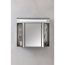 LED-Spiegelschrank 'Kara' anthrazit matt 79,5 x 70 x 22,5cm