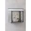 LED-Spiegelschrank 'Kara' anthrazit matt 79,5 x 70 x 22,5cm