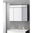 LED-Spiegelschrank 'Kara' anthrazit, weiß matt 79,5 x 70 x 22,5 cm