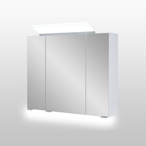 LED-Spiegelschrank 'Lili' 80 x 70 x 16 cm weiß