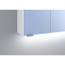 Verkleinertes Bild von LED-Spiegelschrank 'Lili' 80 x 70 x 16 cm weiß