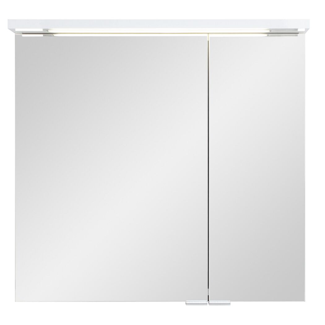 LED-Spiegelschrank Emily 70 cm, 2-türig
