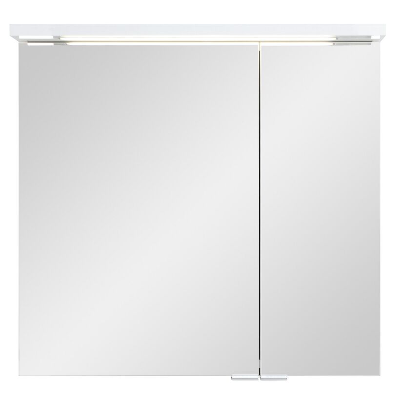 LED-Spiegelschrank Emily 70 cm, 2-türig