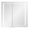 LED-Spiegelschrank Lina 66cm, 2-türig