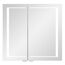 LED-Spiegelschrank Lina 66cm, 2-türig