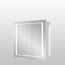 LED-Spiegelschrank Lina 66cm, 2-türig