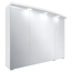 Verkleinertes Bild von LED-Spiegelschrank 'Beni' 80 x 65 x 23,4 cm weiß