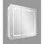LED-Spiegelschrank Lea 66cm, 2-türig