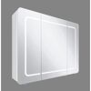 Dreitüriger LED-Spiegelschrank Lea