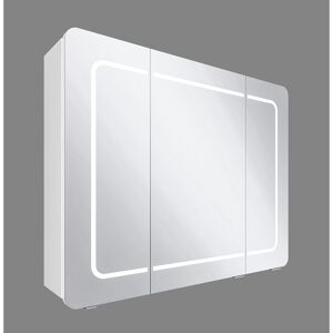 LED-Spiegelschrank 'Lea' 80 x 65 x 14,5 cm weiß
