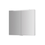 Verkleinertes Bild von Spiegelschrank 'Lightblade' weiß 72 x 68,5  x 20,6 cm