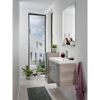 Waschbecken 'Lima' Gussmarmor weiß 60 x 14 x 35